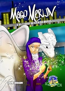Livro Mago Merlin e os 7 ovos de Cuca do Brasil (Com Toque de Brasil)