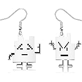 OKEYCH Cartoon Inspired Gift Cartoon Earrings Car-toon Fan Jewelry Cosplay Merch