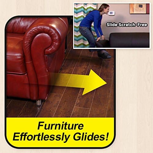 16Pack No-Scratch Stretching Furniture Feet - Protect your floors from scuffs and scratches