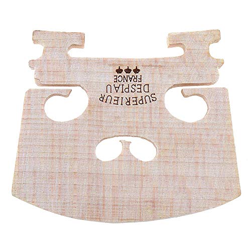 JVSISM djustable Violin Bridge Maple,4/4 Size Violin Fitted Bridge Parts For 4/4 Size Violin