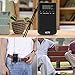 AM/FM Battery Operated Portable Pocket Radio, Small Digital Stereo Radio with Alarm Clock, Snooze Function and 3.5mm Headphone Jack for Walking, Travel