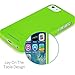 iPhone 5 5s Case, CaseCrown Cali Glider Case (Green Palm Tree)