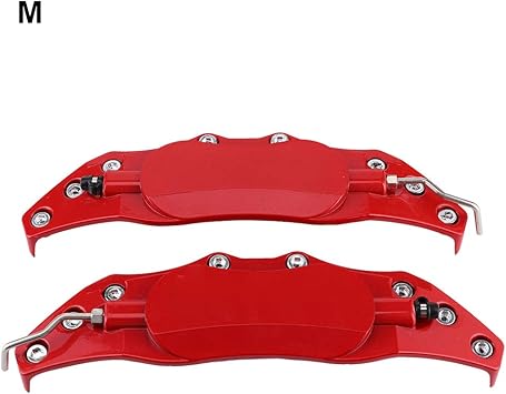 Qiilu Brake Caliper Covers 2pcs Car Universal Disc Brake Caliper Fake Covers Left Right Accessories Refit For Brembo M Calipers Amazon Canada