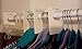 12 Blank White Clothing Size Dividers Adults or Baby Nursery Large 5.25x3.5 Inches (Regular)
