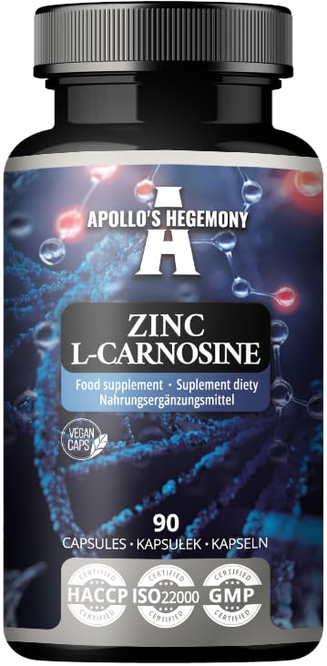Blick lohnt sich! Sichere dir Zink L-Carnosin 37,5 mg pro Kapsel... zum Sparpreis von 21,74€. Ein echtes Must-have!
