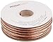 Amazon Basics 14-Gauge Audio Stereo Speaker Wire Cable - 100 Feet, Light Brown