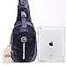 EGOGO Multi-functional 3 Layers Hiking Cycling Bag Sling Pack with Adjustable Shoulder Strap Cross Body Chest Bag Shoulder Sling Bag Mini-Bag for Men & Women