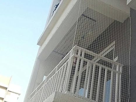 Amz Sports Nets Anti Bird Net For Balcony Protection Net Pigeon Monkey Green 10x40 Amazon In Garden Outdoors