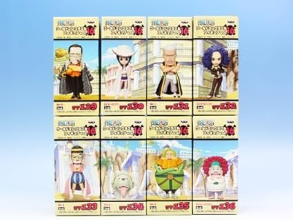 Amazon Com One Piece World Collectable Figure Vol 16 Set Of 8 By Banpresto Toys Games