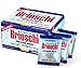 Brioschi Effervescent Antacid Single Serving - Travel Packets Aspirin Free All Natural Fast Relief For Upset Stomach, Acid Indigestion, Heartburn and Bloating, (10 Packets)