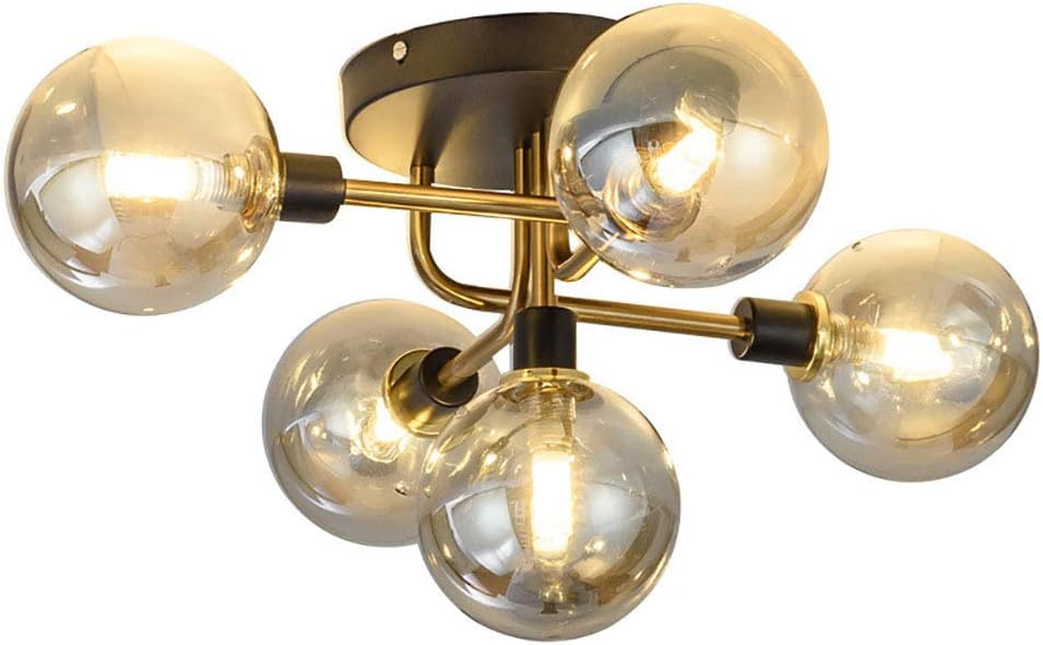 5 Lichter Flush Mount Kronleuchter,Kronleuchter,Modernen Sputnik