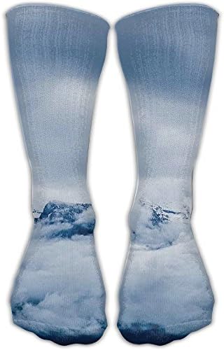 Beautiful Landscape Whit Tube Socks For Women &amp; Men - Graduated Athletic Fit For Running, Nurses, Flight Travel, Skiing &amp; Maternity Pregnancy - Boost Stamina &amp; Recovery