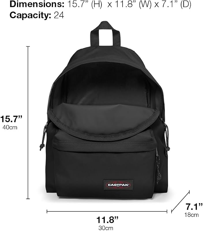 Padded Pak’r Sac à Dos 24L, Résistant à l’Eau, Scolaire