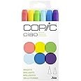 Copic Ciao, Alcohol-based Markers, 6pc Set, Brights