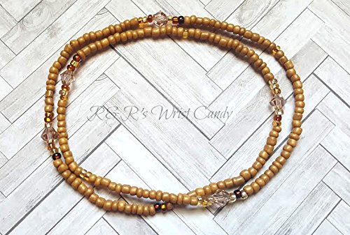 wood waist beads
