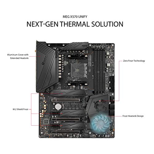 MSI-MEG-X570-UNIFY-Placa-base-AM4-3-x-PCI-E-40-x16-4-DIMMs-DDR4-4600-3-x-Lightning-Gen4-M2-4-x-SATA-6-Gbs