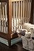 DaVinci Highland 4-In-1 Convertible Crib with Toddler Rail, Chestnut with Natural