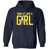 Shoot Like A Girl Clark Indiana Hooded Sweatshirt Hoodie