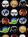 Star Wars Boy's Girl's Adult's Soft Insulated School Lunch Box (One Size, Black)