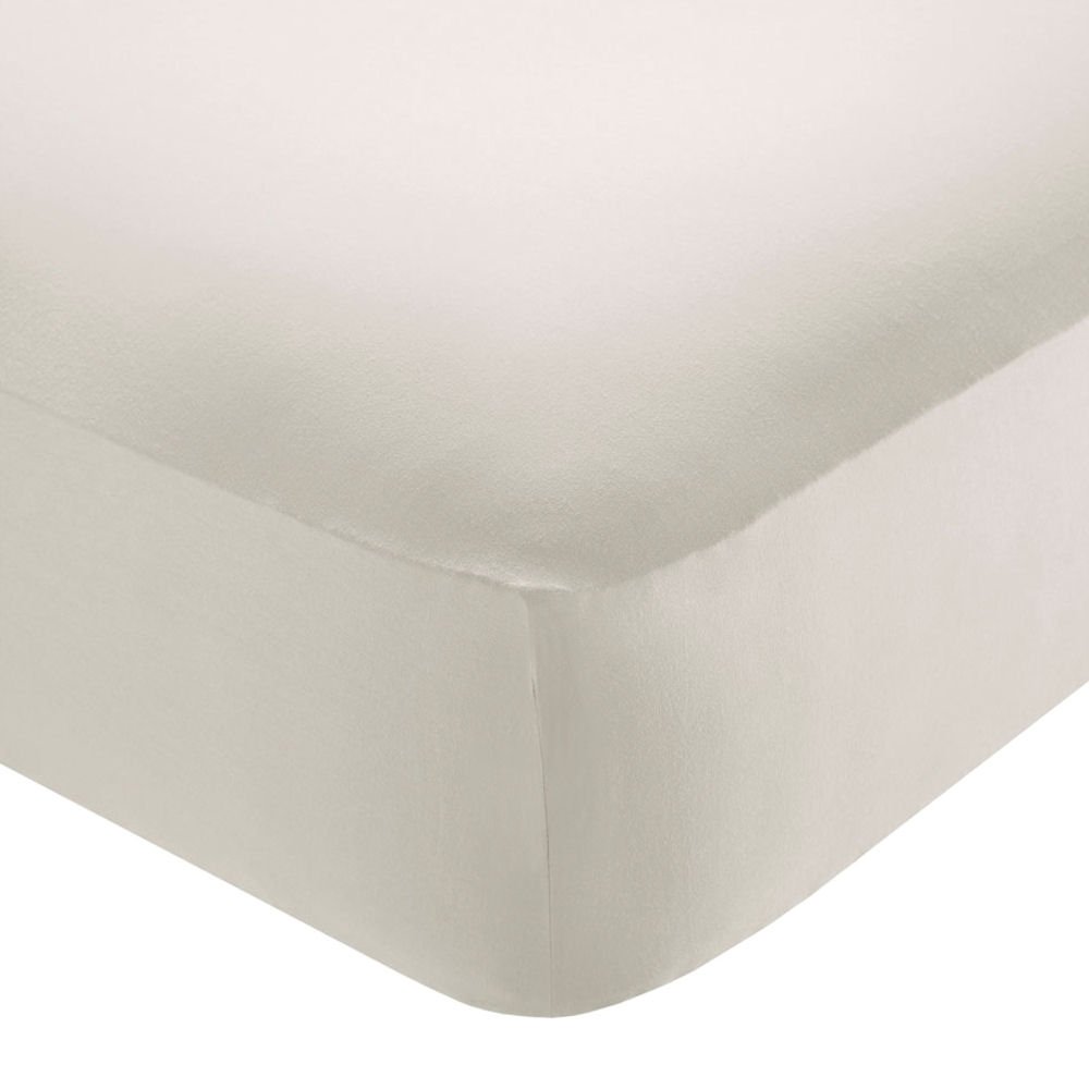 Fitted Sheet Colour Ivory, Size Double Amazon.co.uk Kitchen & Home