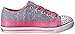 Skechers Kids Twinkle Toes Chit Chat Light-Up Lace-Up Sneaker,Blue/Neon Pink,11 M US Little Kid