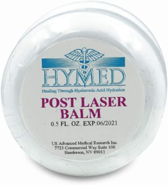 Hylunia Post Laser Treatment - Hyaluronic Acid, Shea Butter Balm - Natural Vegan Skin Repair - 1.0 fl oz