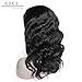 Cici Collection 360 Lace Frontal Wig Pre Plucked Bleached Knots 180% Density Lace Front Human Hair Wigs For Women 360 Lace Wig Lace Front Wigs Human Hair with Baby Hair