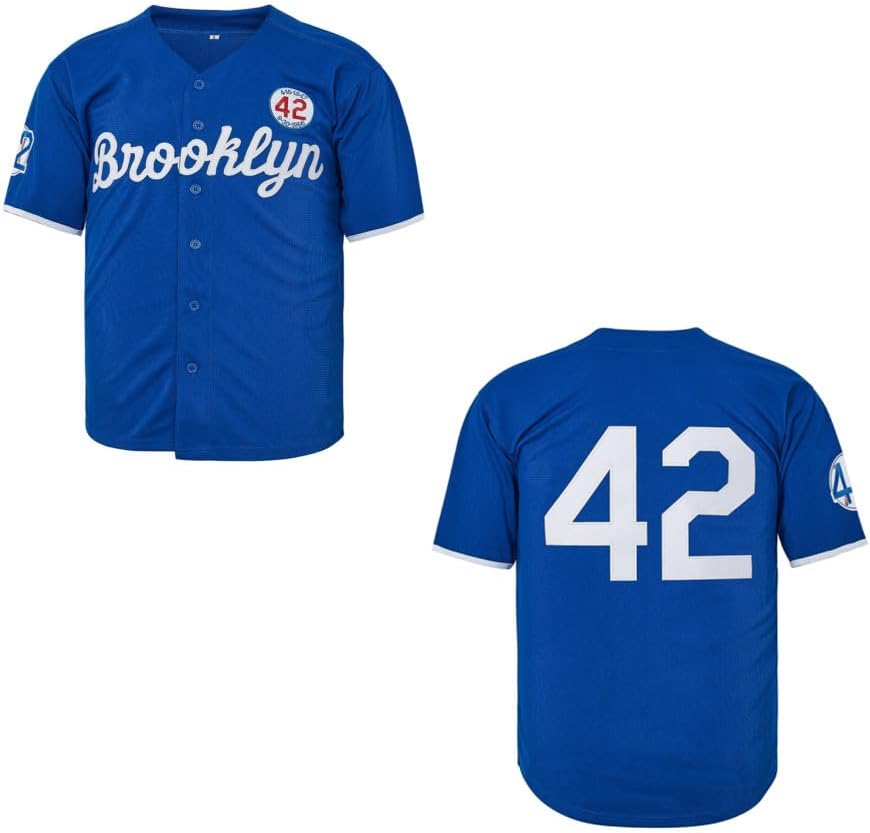 Amazon.com: Youth Black Legend Baseball Jersey #42 Vintage