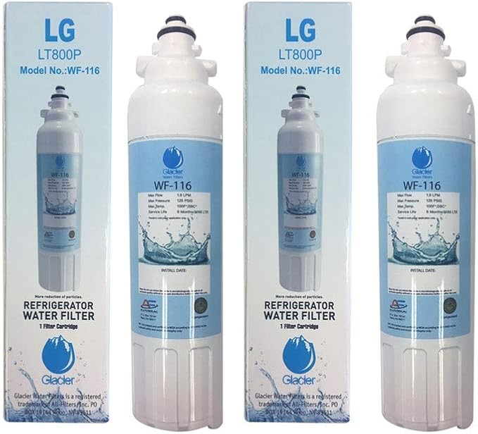 Water Filters Small Kitchen Appliances 6 Pack Replacement Water Filter