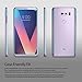 Ringke Screen Protector Compatible with LG V30 Case, V30 Plus, LG V30 ThinQ Invisible Defender Full Coverage (2 Pack) Edge to Edge Curved Side Coverage Case Compatible Clearness Film