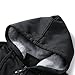 LBL Leading the Better Life ASALI Men's Pullover Winter Jackets Hooed Fleece Hoodies Wool Warm Thick Coats Black 2XL#02