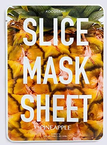 KOCOSTAR Slice Mask Pineapple 10 Pouches
