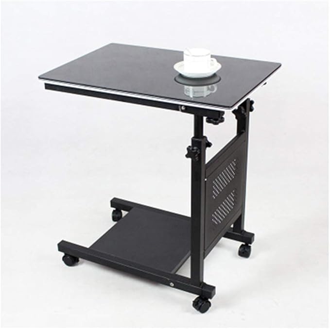 Overbed Table Portable Folding Laptop Desk, Adjustable