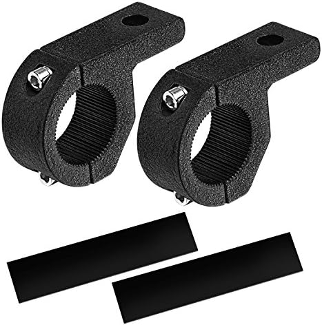 Tube Clamp, AKD Part 2pcs 1.2 Inch LED Light Bar Mounting Bracket Universal Tube Clamp For LED Bull Bar Nudge Bar Roof Roll Cage Holder