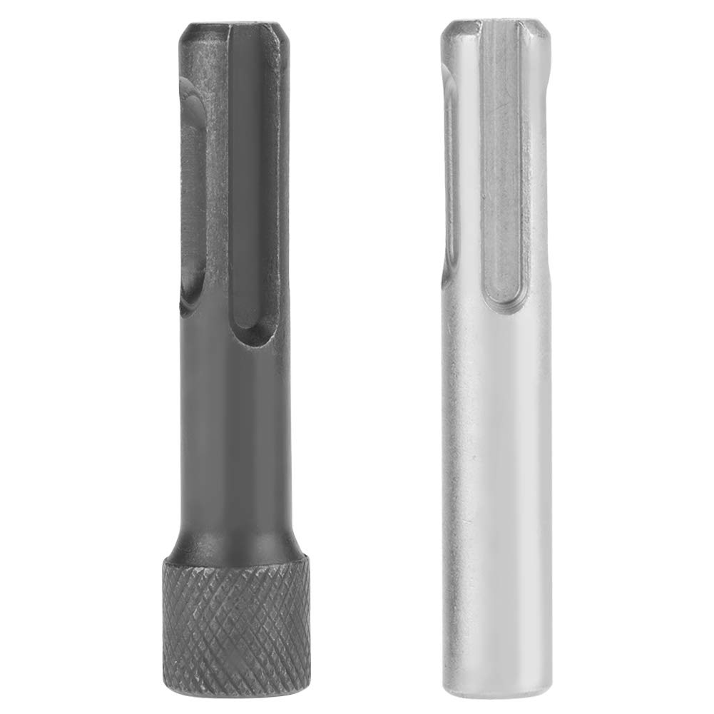 2Pcs/set Hex Shank Screwdriver SDS to Hex Shank Adapter Holder Drill Bit Adaptor 1/4 Converter Socket Nut Impact Driver Set for SDS Hammer Drilling Tools