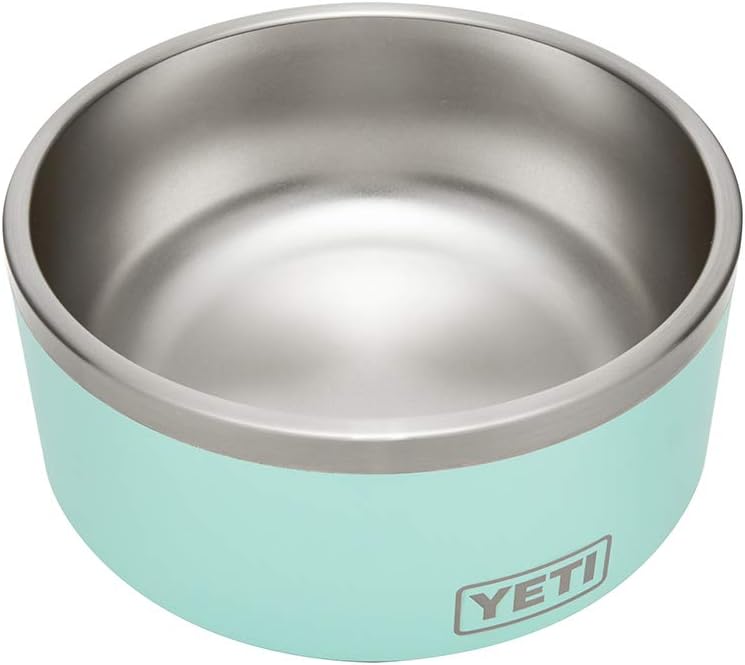 Kitchen & Dining : YETI Boomer 8, Stainless Steel, Non-Slip Dog Bowl, Holds 64 Ounces, Seafoam : 