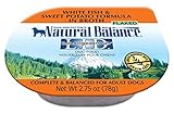 Natural Balance Limited Ingredient Diets Wet Dog Food, White Fish And Sweet Potato Formula In Broth, 2.75-Ounce Cups (Pack Of 24)