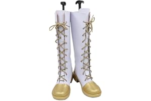 Yuanplate Tsuyuri Kanao Cosplay Boots Shoes Women Shoes Halloween Party Costume Accessory