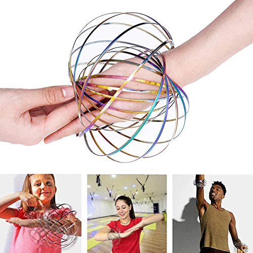 image for LilyFM Magic Flow Rings, Interactive Arm Flow Rings Magic Bracelet 3D 