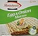 Manischewitz Egg & Onion Matzo, 10 oz