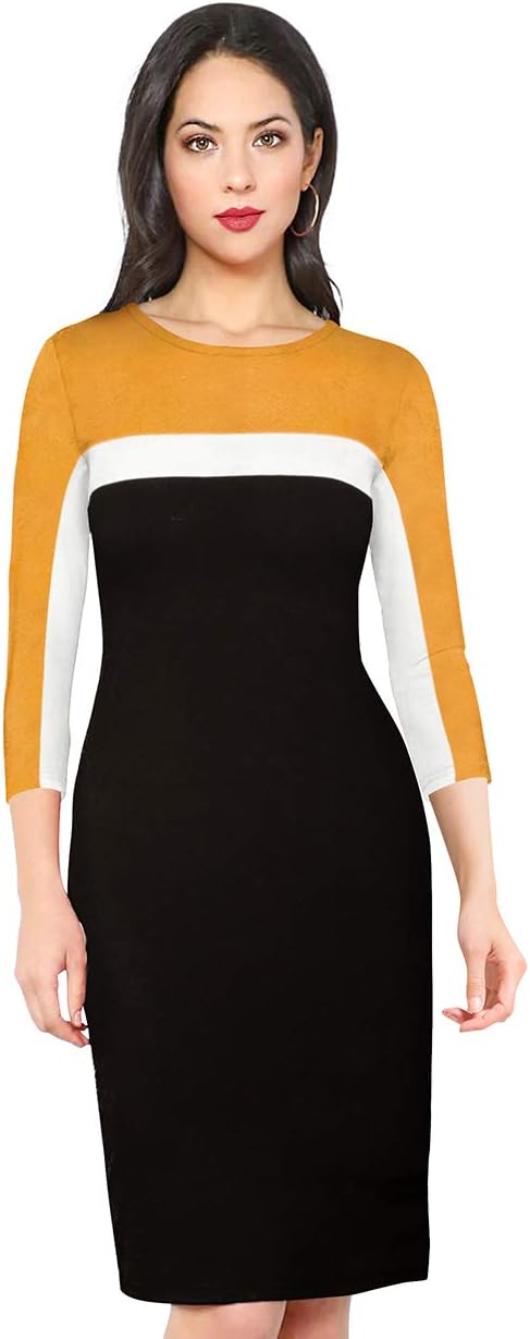Women's Bodycon Knee Length Dress