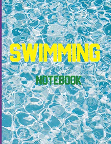 Swimming Notebook: Sea Composition Notebook - Blue Ocean Composition Notebook - Lined Notebook Journal - Wide Ruled Notebook - Back to School Composition Notebook - 120 Pages - Large (8.5 x 11 inches)