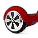 mAuto Hover Scooter Board,Two Wheel Self Balancing Intelligent Personal Battery Powered w/ LED Lights (Red)