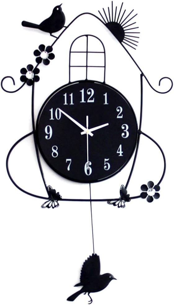 Lifeup Pendolo Con Uccellino Cucu Orologio Da Parete Vintage Design Moderni Decorazioni Casa Silenzio Regalo Originale Compleanno Natale 70 36cm Amazon It Casa E Cucina