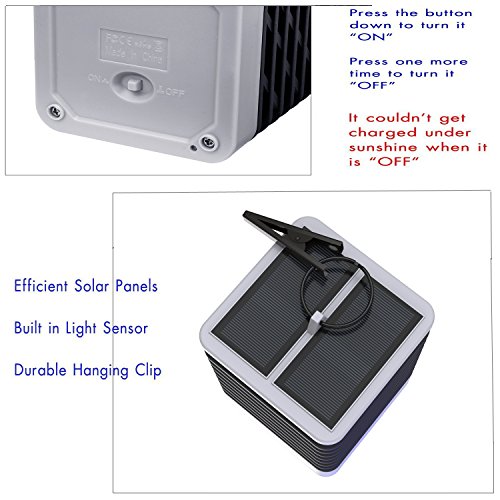 image for Solar Lights Outdoor Espier LED Flickering Flame Torch Lights Solar Po