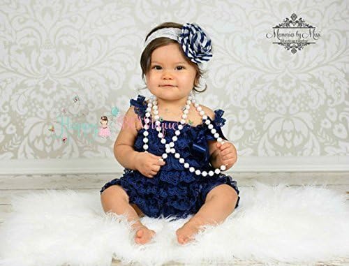 Girl's Navy Blue Lace Dress set, Girl Navy Lace Dress