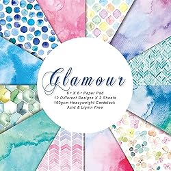 DESEACO Colored Paper Pad 6x6 Dotted Pattern