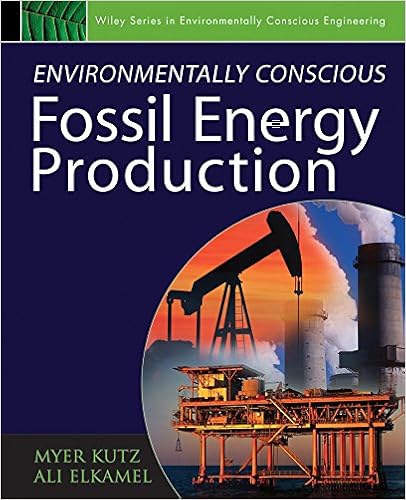 Environmentally Conscious Fossil Energy 