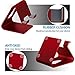 COOLOO Cell Phone Stand,【2 Pack】 Mobile Phone Anti-Skid Holder, Cradle, Dock Compatible Android Smartphone, Phone 11 Pro Xs Max Xr X 8 7 6 6s Plus 5s, Accessories Desk - Red…
