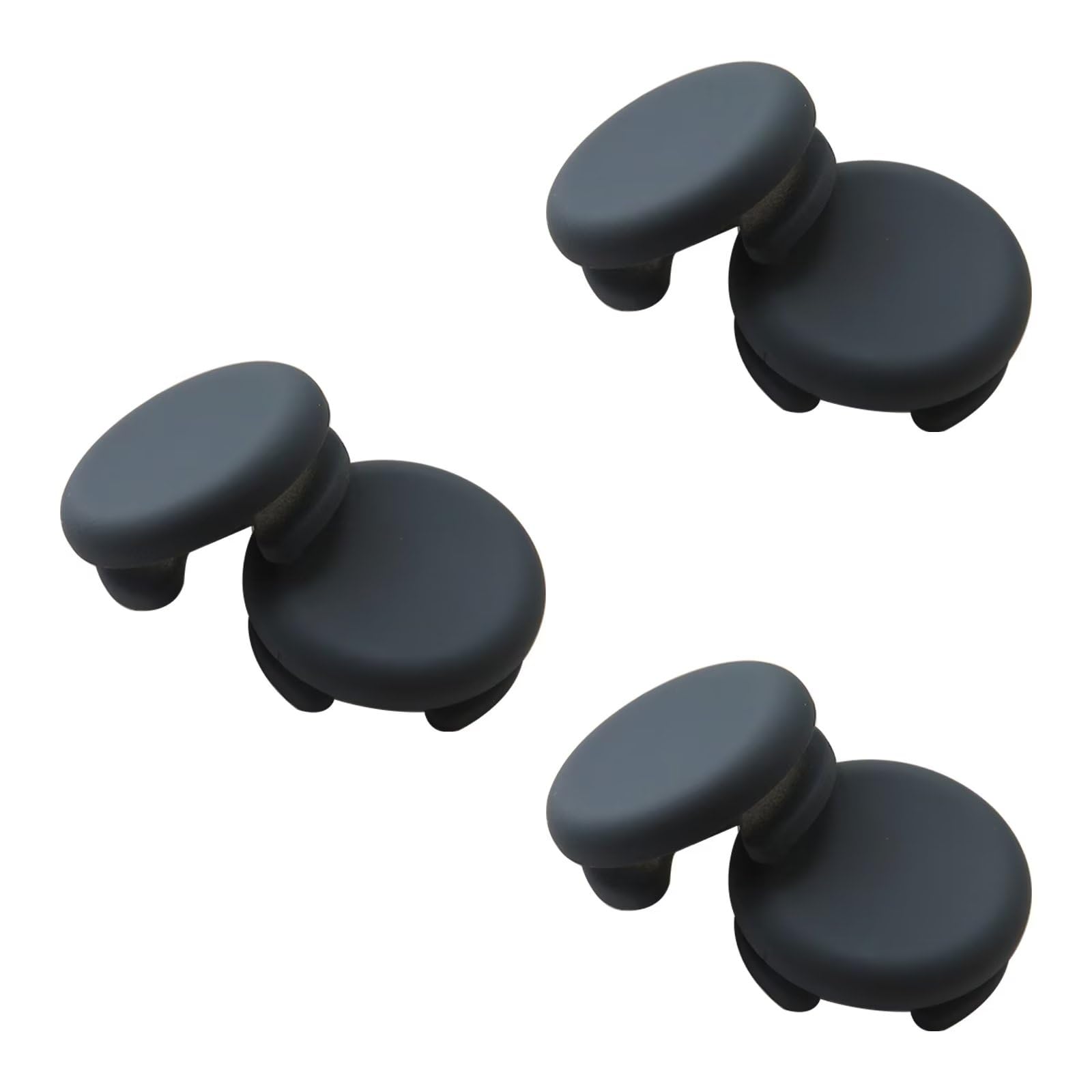 XSPANDER 6-Pack Analog Joystick Cap Thumb Stick Grip Cover Circle Pad Button Replacement Repair Part for Nintendo 3DS, 3DS XL, New 2DS, 2DS XL, 2DS, 3DS